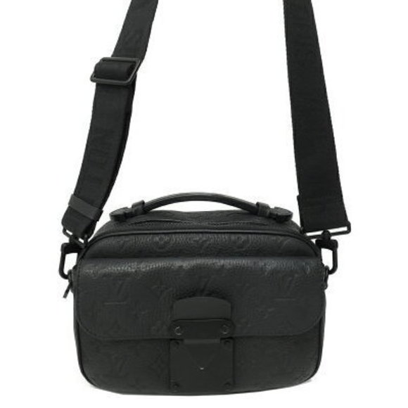 Louis Vuitton Taurillon Monogram Lock Messenger Bag - Picture 1 of 8